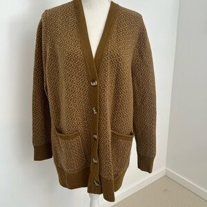Madewell Olive Knit Cardigan